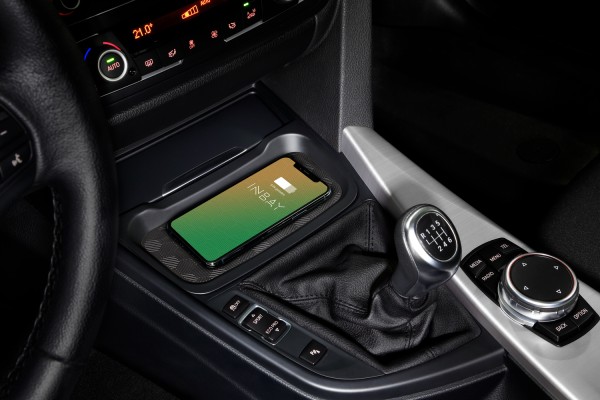 Ladefach für BMW 3er (F30-31, F34, F80) - ab 2012 | induktives Laden 10 Watt | für smartphones | kein lästiges Ladekabel mehr