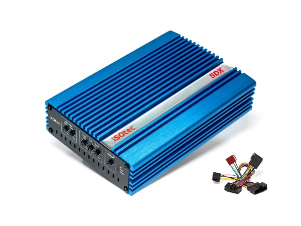 iSOtec 5DX | Car-Audio-Digital-Verstärker | 470 Watt | hi-level-input | iPhase | plug & play für KAroq 1